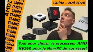 Comment choisir le meilleur Ryzen pour son MiniPC: lequel choisir, lequel éviter?