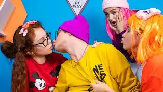 HIGH SCHOOL STUDENT KISSES ALL THE GIRLS!
