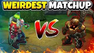 This was the WEIRDEST top lane matchup I've played all year... (SINGED VS. NAUTILUS)
