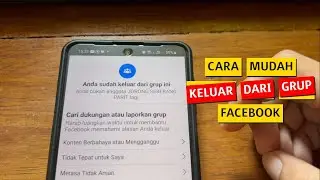 Cara Keluar dari Grup Facebook