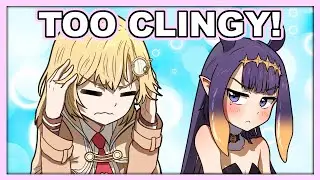 Ina is too affectionate for Ame IRL...