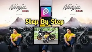 Ninja H2 Photo Editing In Picsart | PicsArt Bike Photo Editing | #picsart #lightroom