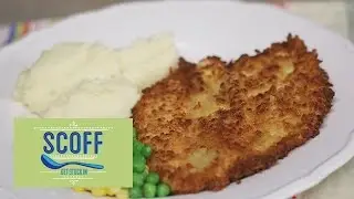 Cheesy Chicken Schnitzel With Mash | Cooking For Kids 4