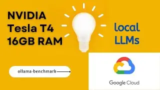 NVIDIA T4 GPU RAM16GB VRAM16GB ollama benchmark for running local LLMs