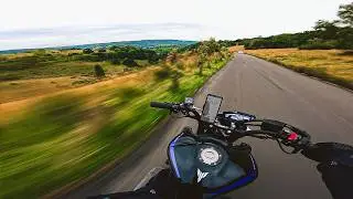 Exploring Around The Hill. | YAMAHA MT-09 SP + AKRAPOVIC [4K]