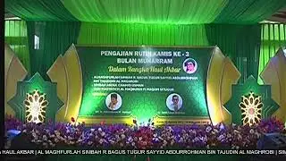 PENGAJIAN KH ABDURROHMAN AL KAUTSAR & HABIB UMAR MUTHOHAR DALAM RANGKA HAUL AKBAR  DI MAKAM SITUGUR