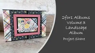 2for1 Mini albums - Landscape album Project share