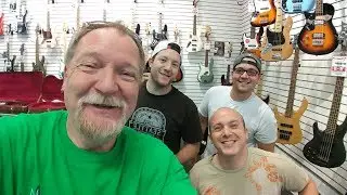 Me and Da Boys at Sam Ash (Watch To The Very End)