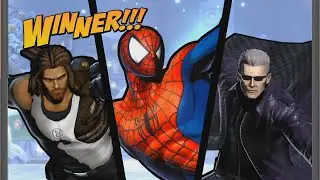 UMVC3 - WESKER/SPENCER/SPIDER-MAN ONLINE!