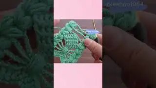 Crochet Diamond | rhombus Pattern Headband Tutorial