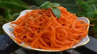 Пряная морковь 🥕 по корейски ВКУСНЫЙ САЛАТ 🥗 или ингредиент для ШАУРМЫ
