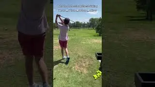 Who had the best shot? #golf ​⁠@KDOG_23