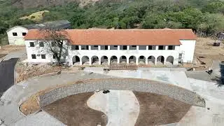 Palácio Oeste, evolução da obra