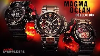 G-Shock Magma Ocean Collection Comparison | GPRB1000 Rangeman | GWF1035 Frogman | MTGB1000