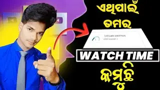 Why YouTube Removing Your WatchTime ? WatchTime Hours Decreasing Problem Solved | 100%Solution(Odia)