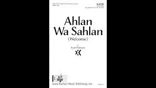 Ahlan Wa Sahlan (Welcome) (SATB, piano, opt. instruments) by Kyle Pederson - Score & Sound