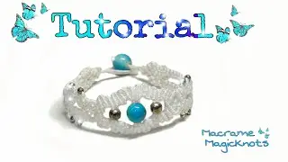 Macrame Boho Bracelet Tutorial ♥ Macrame Magic Knots ♥ macramé