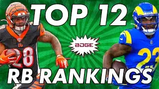 Top 12 RB Rankings for 2021 Fantasy Football