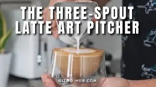 KRUVE CREATE : THE THREE-SPOUT LATTE ART PITCHER | Kickstarter | Gizmo-Hub.com