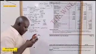 Cash Flow Statement IAS 7: Complete Worked Example Indirect Method