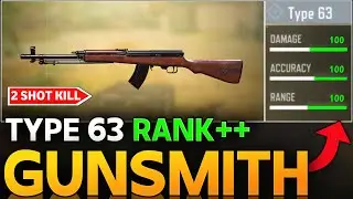 TYPE 63 IS BETTER THEN SKS 2 SHOT GUNSMITH IN COD MOBILE | NEW TYPE 63 BEST BUILD|