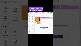 Create Collections section for Shopify/BigCommerce. Learn more: zenobuilder.com