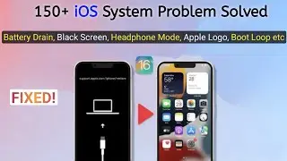 iPhone Stuck on Black Screen | How to Fix Black Screen on iPhone | 2023 NEW