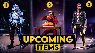 TOP 6 ITEMS COMING IN FREE FIRE 2023