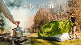 KIŞ KAMPI (Kamp Fırını, Kamp malzemeleri)  | WINTER CAMP IN FOREST