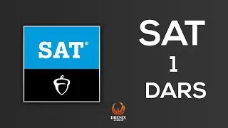 SAT imtihonini 1 dars. (SAT MATH TEST - NO CALCULATOR)