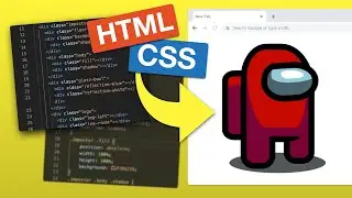 Creating an Among Us Character with only HTML and CSS