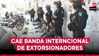 Chorrillos: desarticulan red criminal internacional dedicada a la extorsión modalidad 'gota a gota'