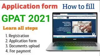 How to fill GPAT 2021 application form | Exam form for GPAT 2021 fill step by step | Rahul |