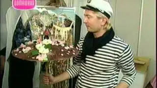 Елочная игрушка из карамели, Бисквитный торт с маком