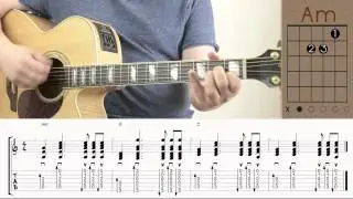 The Lumineers - Ho Hey / Guitar Lesson / Tutorial / Chords / How to Play for Beginners