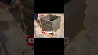 how to make Amazing Cement Pots🌸🌸 at home #Creative flower🌹🌹 pot ideas #cementcraft#shorts