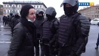 Протест в Петербурге и задержания активистов 21 апреля