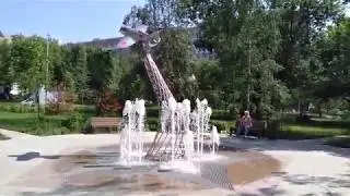 19.06.2020 Фонтан в сквере Виктора Талалихина