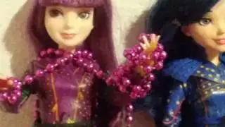 My descendants 2 doll collection so far