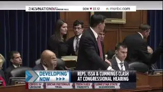Wimpy Darrell Issa storms out after Democrat criticizes GOP