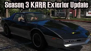 Knight Rider Mod  - KARR Season 3 Exterior Color Update