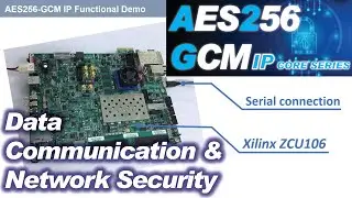 AES256GCM10G/1G-IP Introduction & Evaluation on Xilinx ZCU106