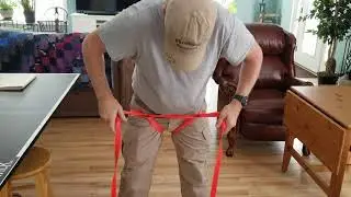 CK9 Improvised Harness with Webbing
