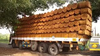 You Won't Believe How Indians Made Road Using Coir Geotextile - Incredible Construction Techniques
