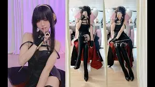 杀手妈妈！《间谍过家家》约尔COS试装
