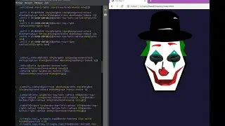 Drawing the joker using Html and Css