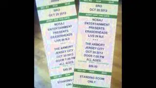 Eraserheads - Lightyears 10/20/12 Jersey City Armory, NJ