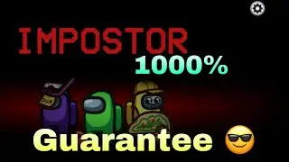 How to Become an IMPOSTER Everytime on Among Us 2024 ( BEST GLITCH) | how to become imposter always