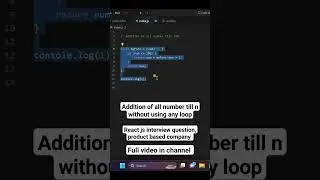 #javascript #coding #reactjs #interviewquestions #webdevelopment #codingshorts #reactjsdeveloper