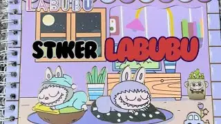 UNBOXING STICKER LABUBU